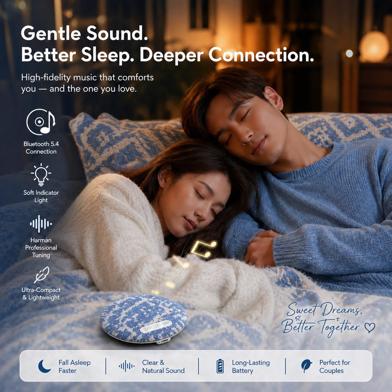 🎧 “Can’t Sleep Because Your Partner Loves Music?”