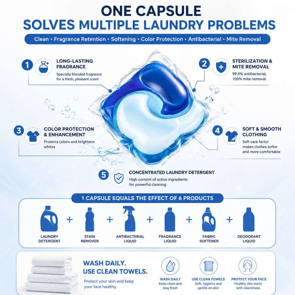 Laundry Detergent Antibacterial Washing