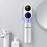 Sterilizing Digital Display Wall-Mounted Smart Induction Toothbrush Holder
