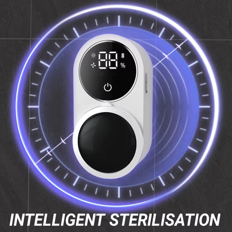 Sterilizing Digital Display Wall-Mounted Smart Induction Toothbrush Holder
